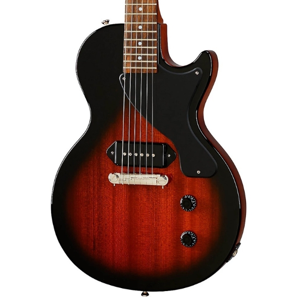 An Epiphone Les Paul Junior electric guitar