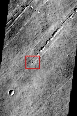 Seventh graders in California discovered a new cave on a Martian volcano as part of the Mars Science Imaging Project.