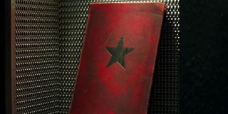 The Winter Soldier book in Captain America: Civil War (2016)