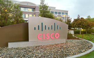 Sign at Cisco Systems headquarters