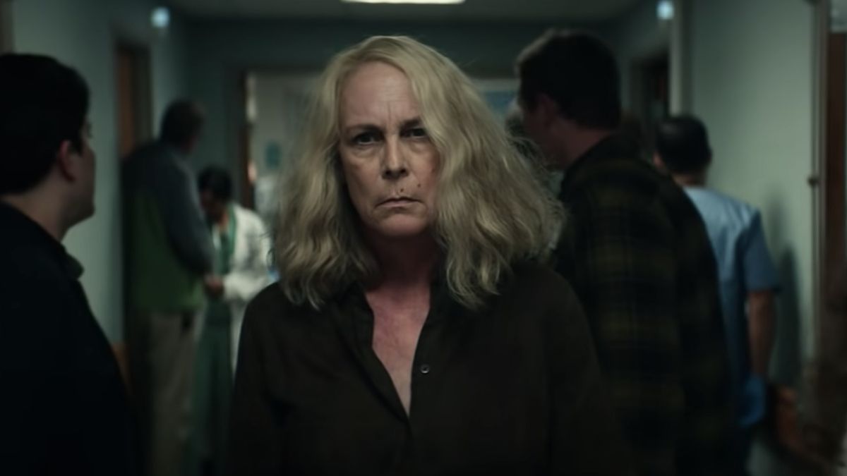 Jamie Lee Curtis as Laurie Strode in Halloween Kills