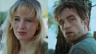 Jennifer Lawrence and Robert Pattinson in Die, My Love.