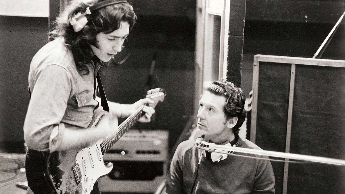 Rory Gallagher and Jerry Le Lewis in 1971