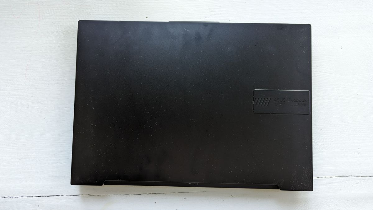 Asus Vivobook Pro 16X OLED in various positions