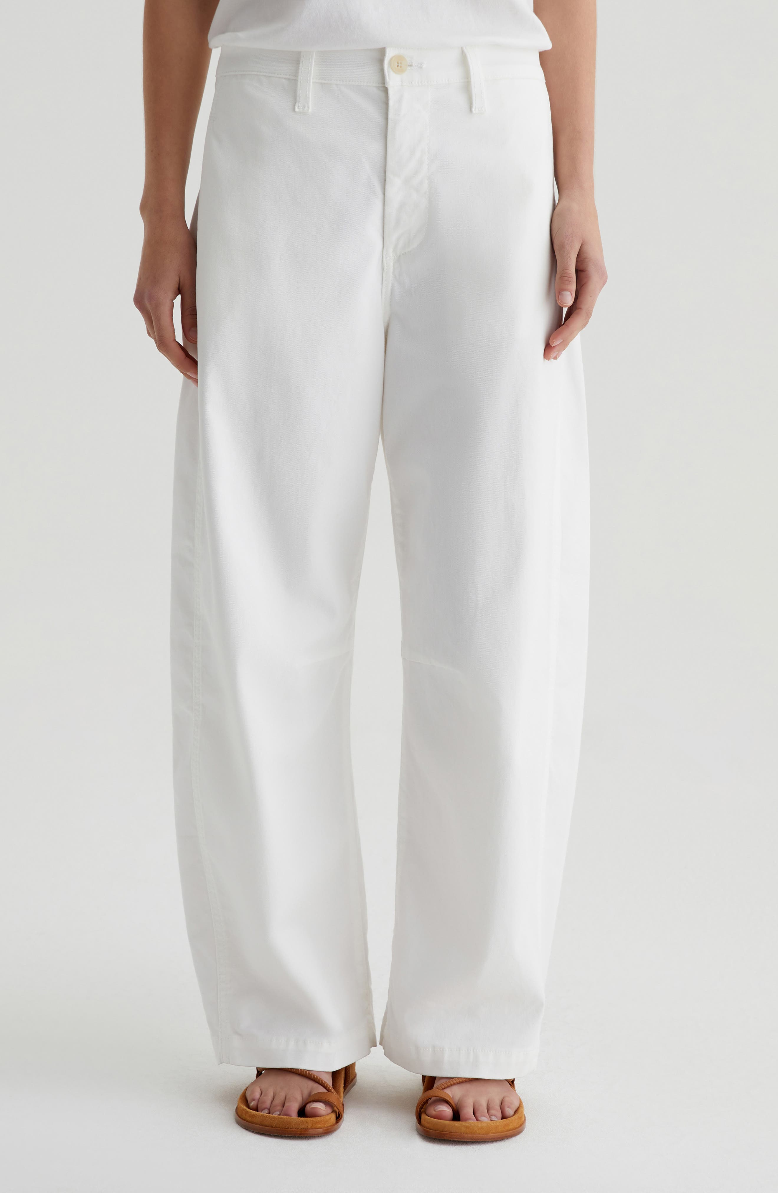 AG, Fiona Ankle Barrel Leg Chinos