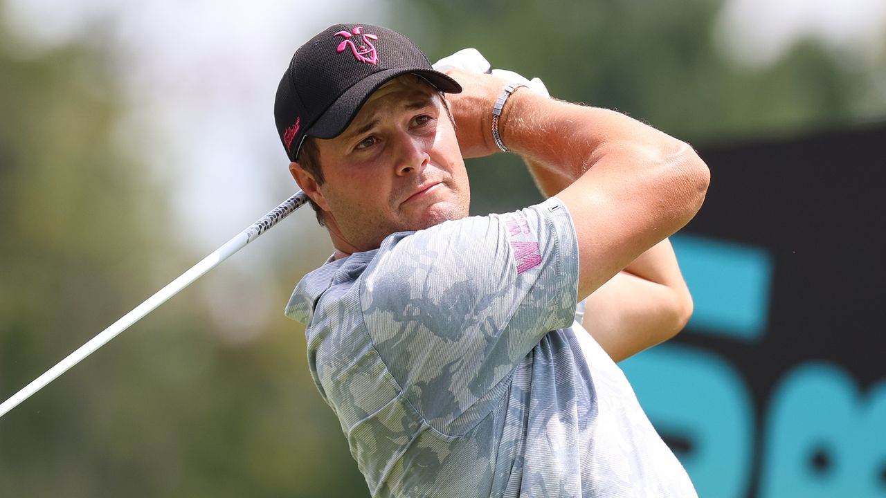 Peter Uihlein during LIV Golf Greenbrier