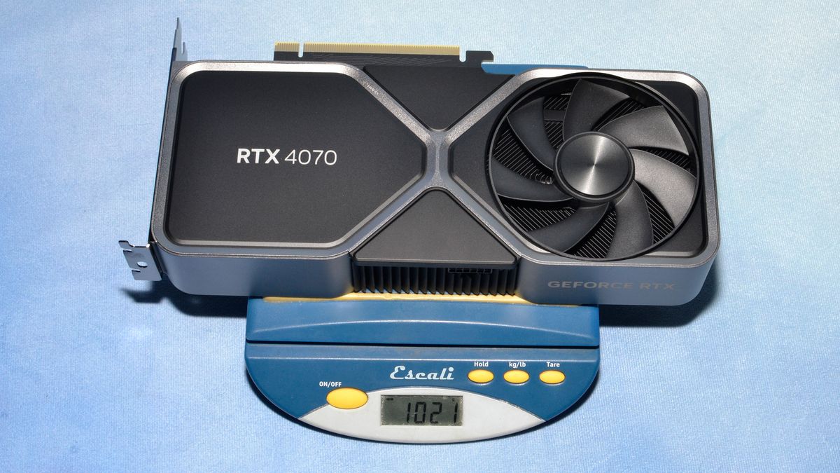 Nvidia GeForce RTX 4070 Founders Edition