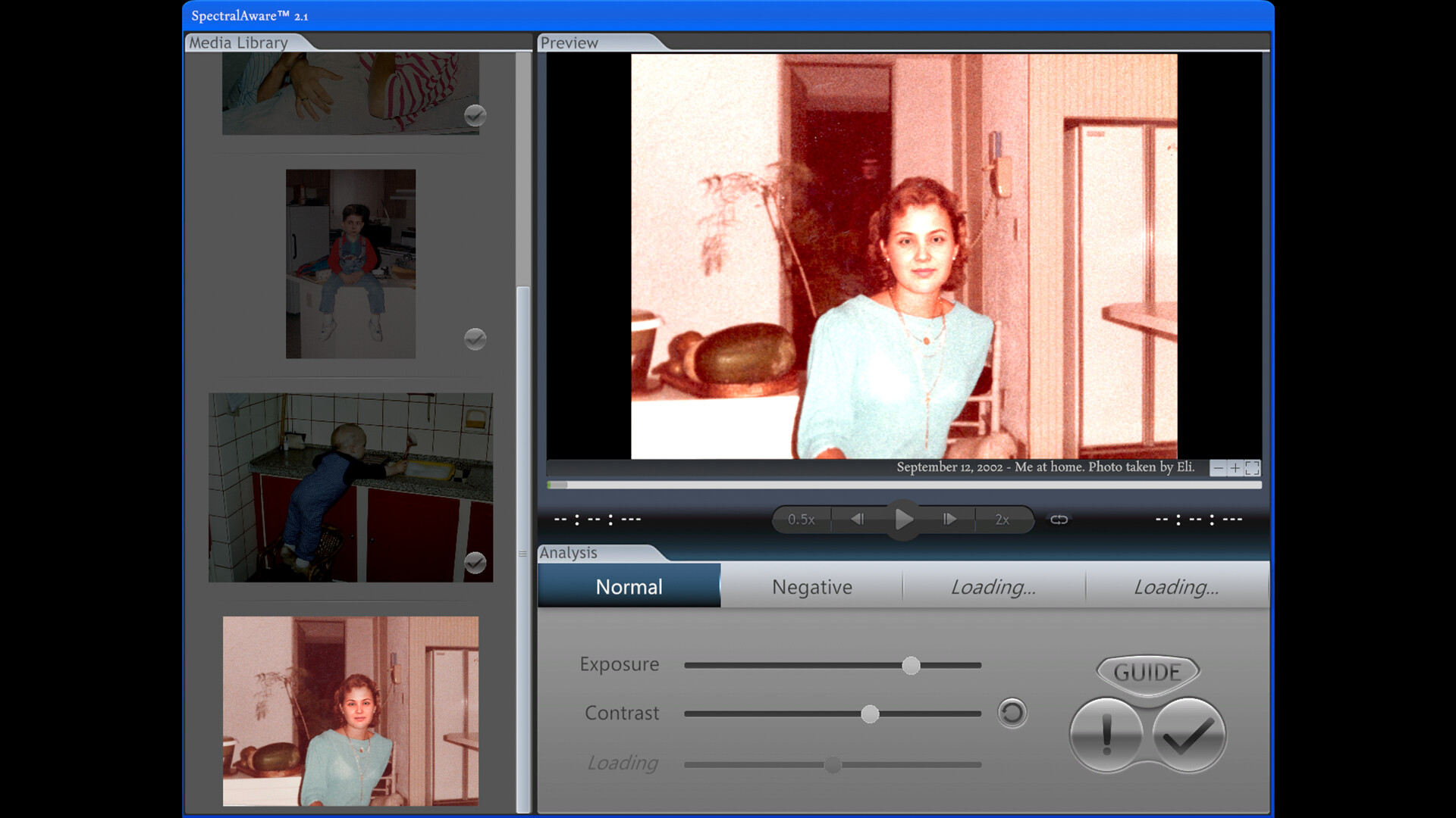 Developer images of a game being made
