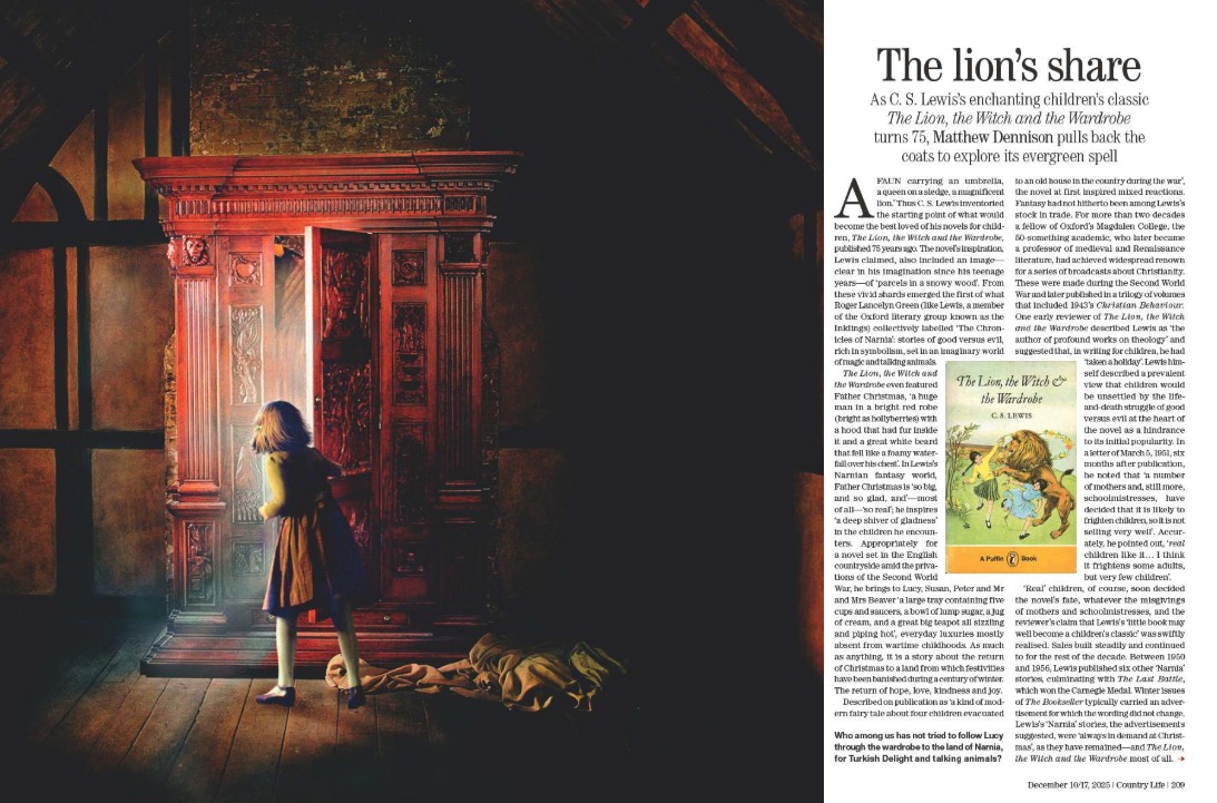 Spreads from Country Life 10 December 2025