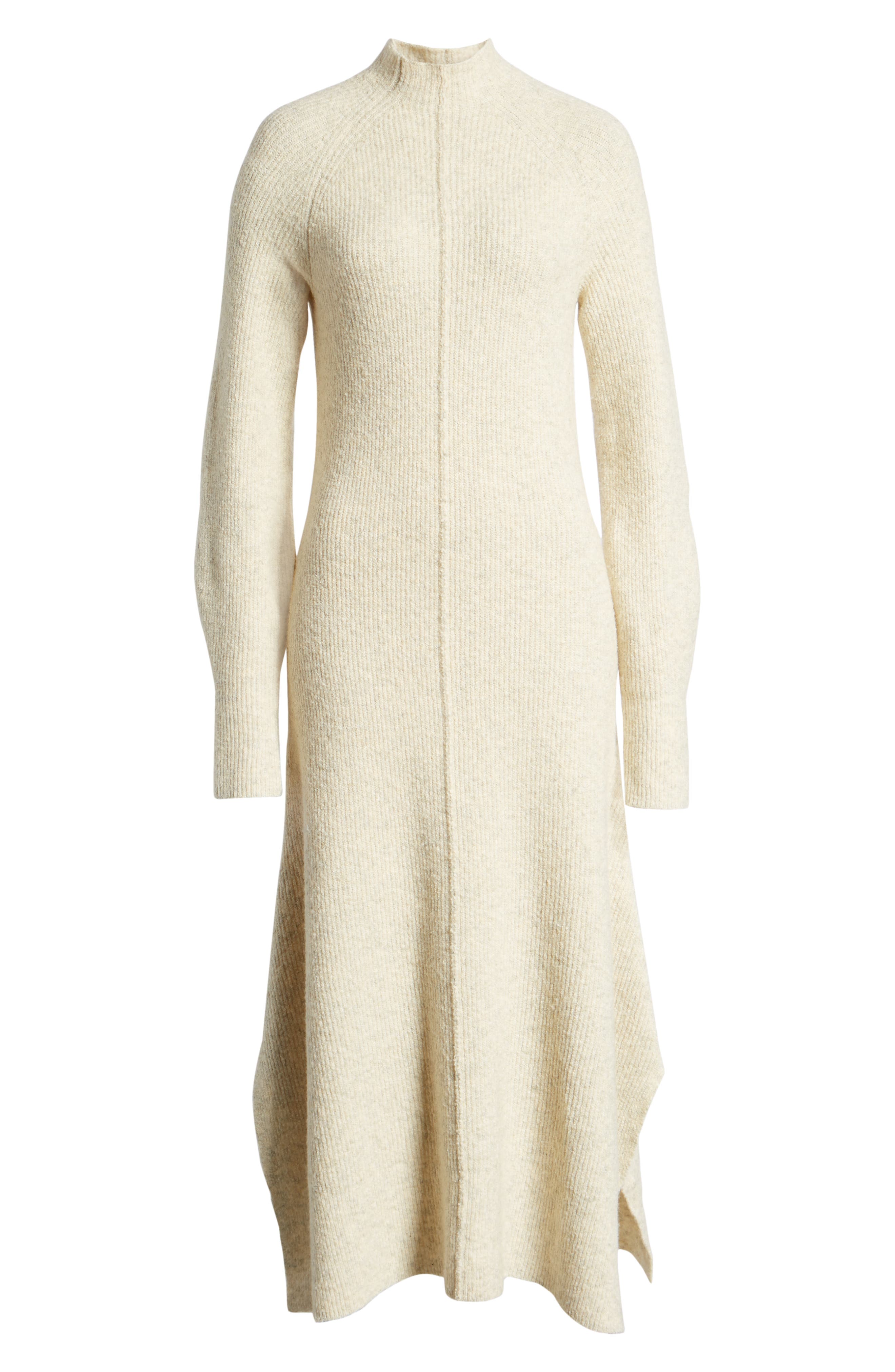 Something Navy Mock Neck Maxi Sweater Dress