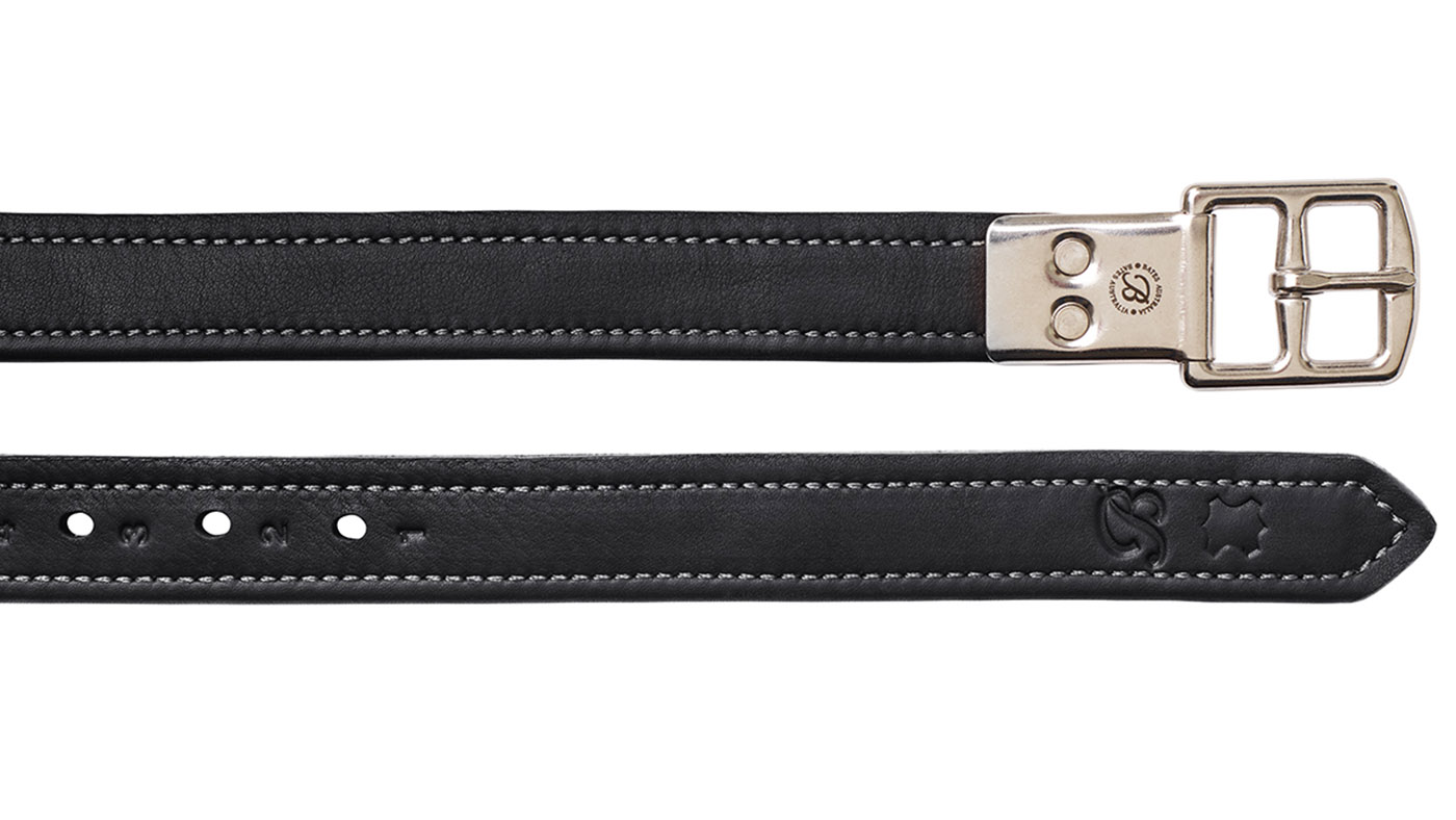 Bates Stirrup Leathers with Luxe Leather
