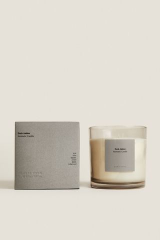(620 G) Dark Amber Scented Candle