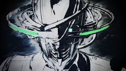 Screenshot from Romeo is a Dead Man reveal trailer.