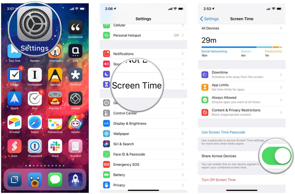 how to set time on home screen iphone