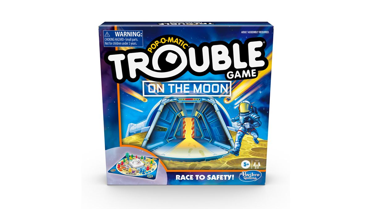 Hasbro has launched the Space Capsule collection of board games, including Battleship Outer Space, Monopoly Space and Trouble: On the Moon Edition. The games are available exclusively at Target.
