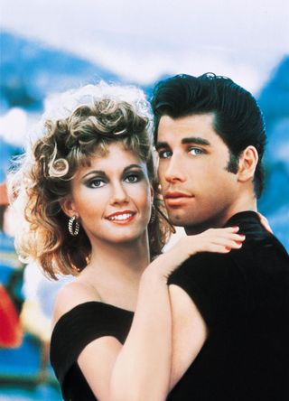 Olivia Newton-John and John Travolta in Grease.