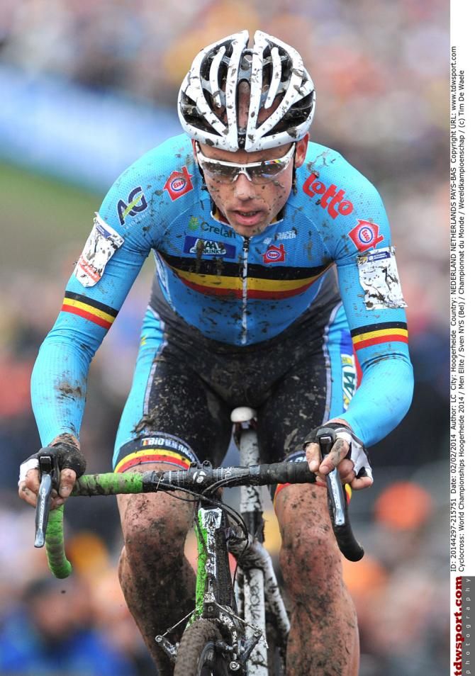 Sven Nys (Belgium) takes on the Worlds course