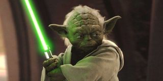 Frank Oz as Yoda in Star Wars: Episode II - Attack of the Clones