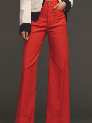 Maeve, The Colette Full-Length Wide-Leg Pants