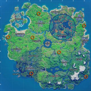 Fortnite Witch Brooms locations map