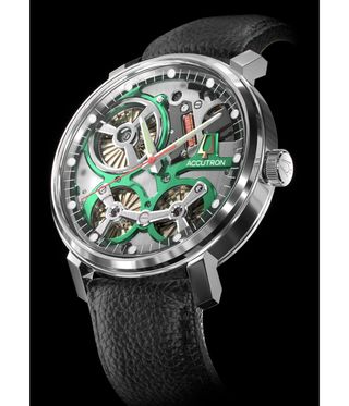 The new Accutron Spaceview watch which inspired Richard Rogers