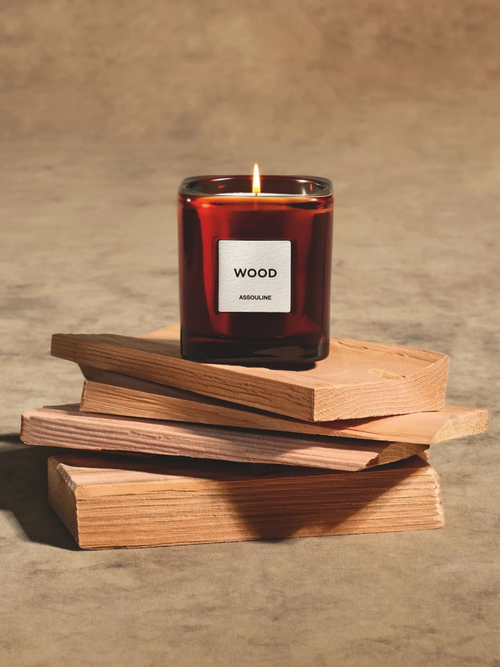 Library Wood Scented Candle