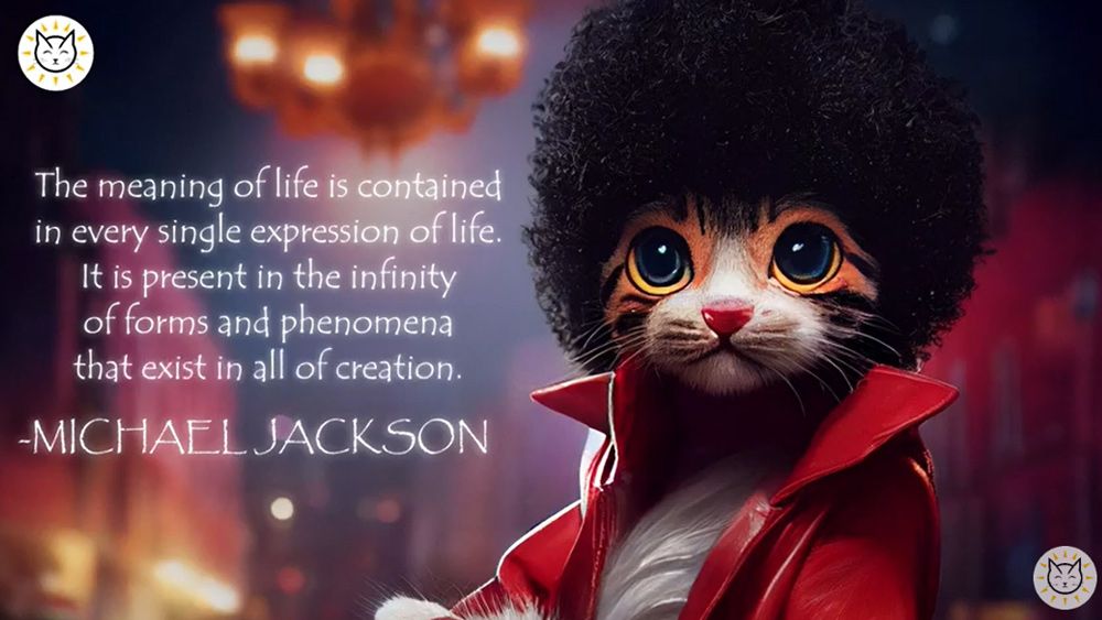 These motivational AI celebrity cats are what the internet was invented for