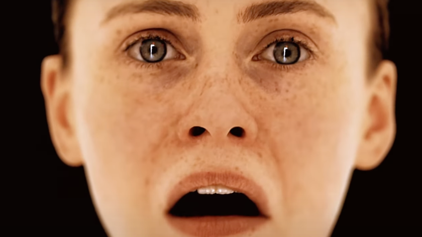 A screenshot shows an OD actress screaming.