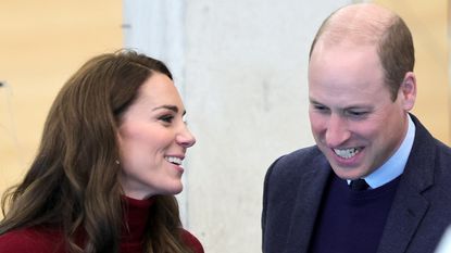 Prince William’s candid comment revealed. Seen here with Kate Middleton during a visit to the National Maritime Museum Cornwall