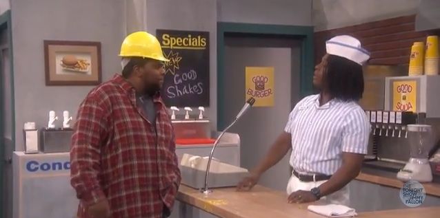 Kenan Thompson and Kel Mitchell.