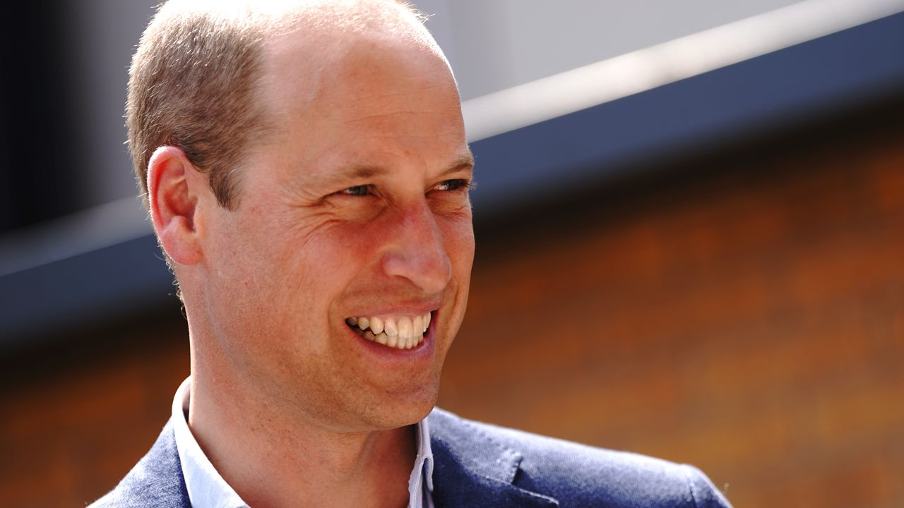 Prince William cheeky fan