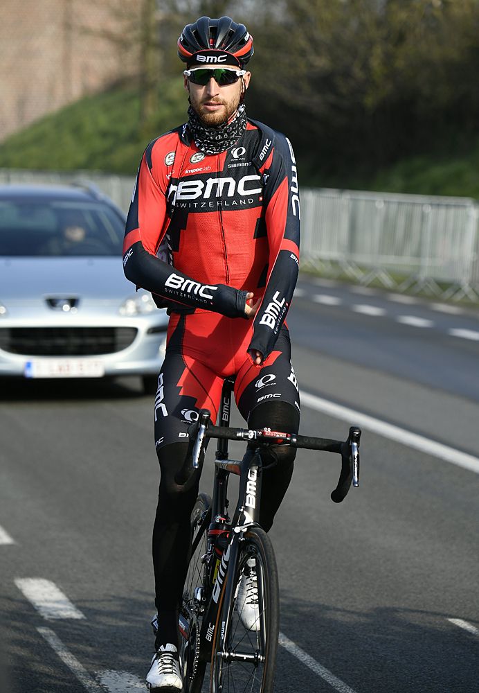 BMC's Taylor Phinney training ahead of Tour of Flanders