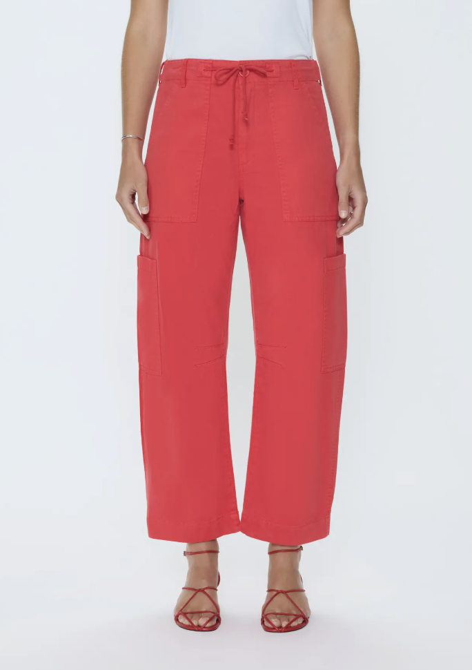 Pistola, Sabrina High Waist Barrel Twill Utility Pants