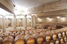 Lafite Rothschild barrel cellars
