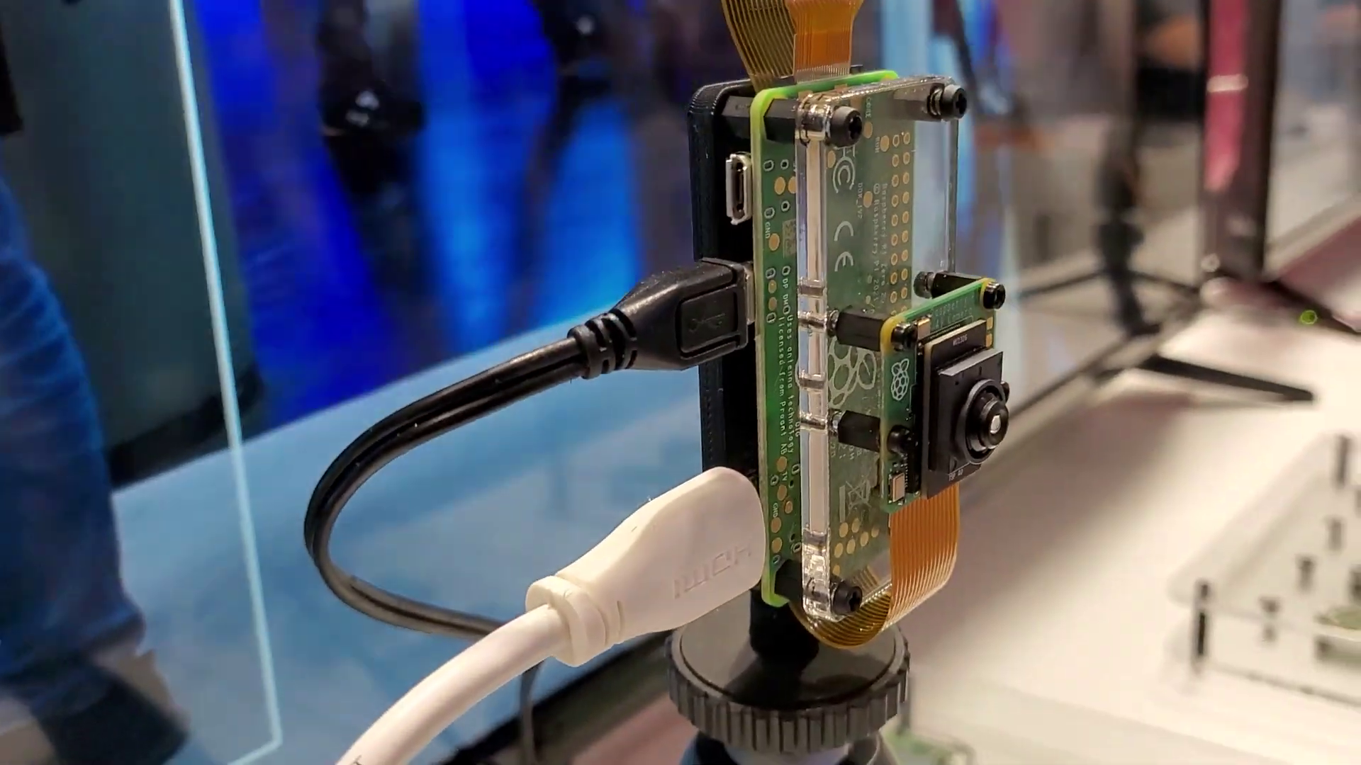 Raspberry Pi showcase AI camera kit, new screen and long awaited M.2 HAT at Embedded World conference