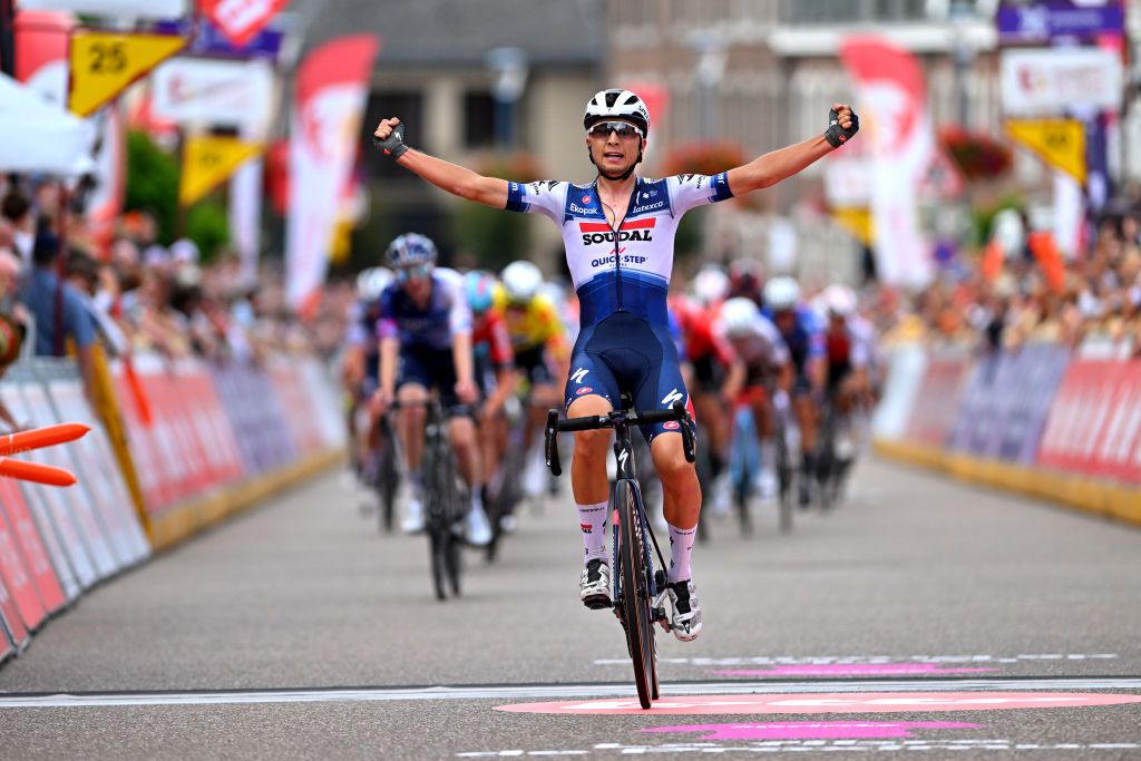 Andrea Bagioli won stage 5 at the Tour de Wallonie