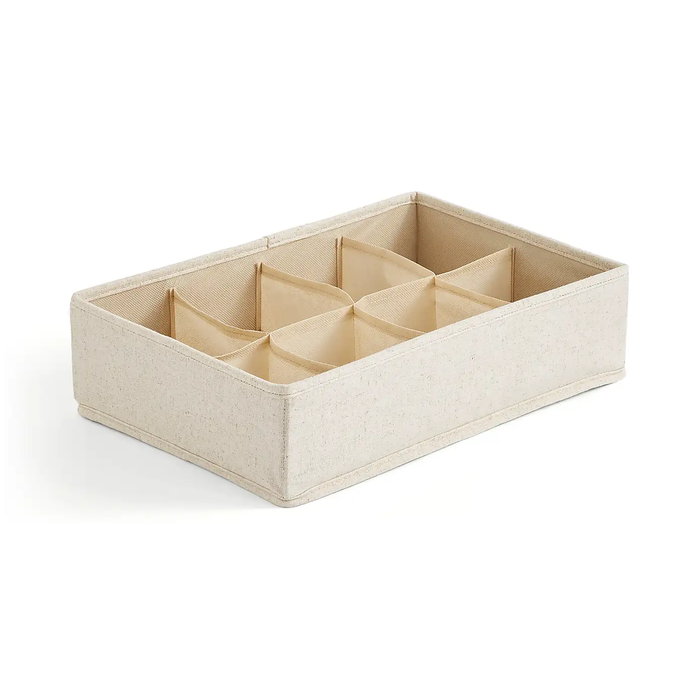 Linen 8 Section Drawer Organiser