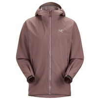 Arc'teryx Kadin Hoodie: was $400 now $279 @ REI
This lightweight and breathable rain jacket is made from super-stretchable and water-resistant Gore-Tex. Available (on sale) in four colors, my favorite feature is the underarm zippered mesh air vents — open them up to keep cool, even in the rain. This makes the Kadin an especially solid option for winter and spring hiking.&nbsp;
Price check: $450 @ Arc'teryx