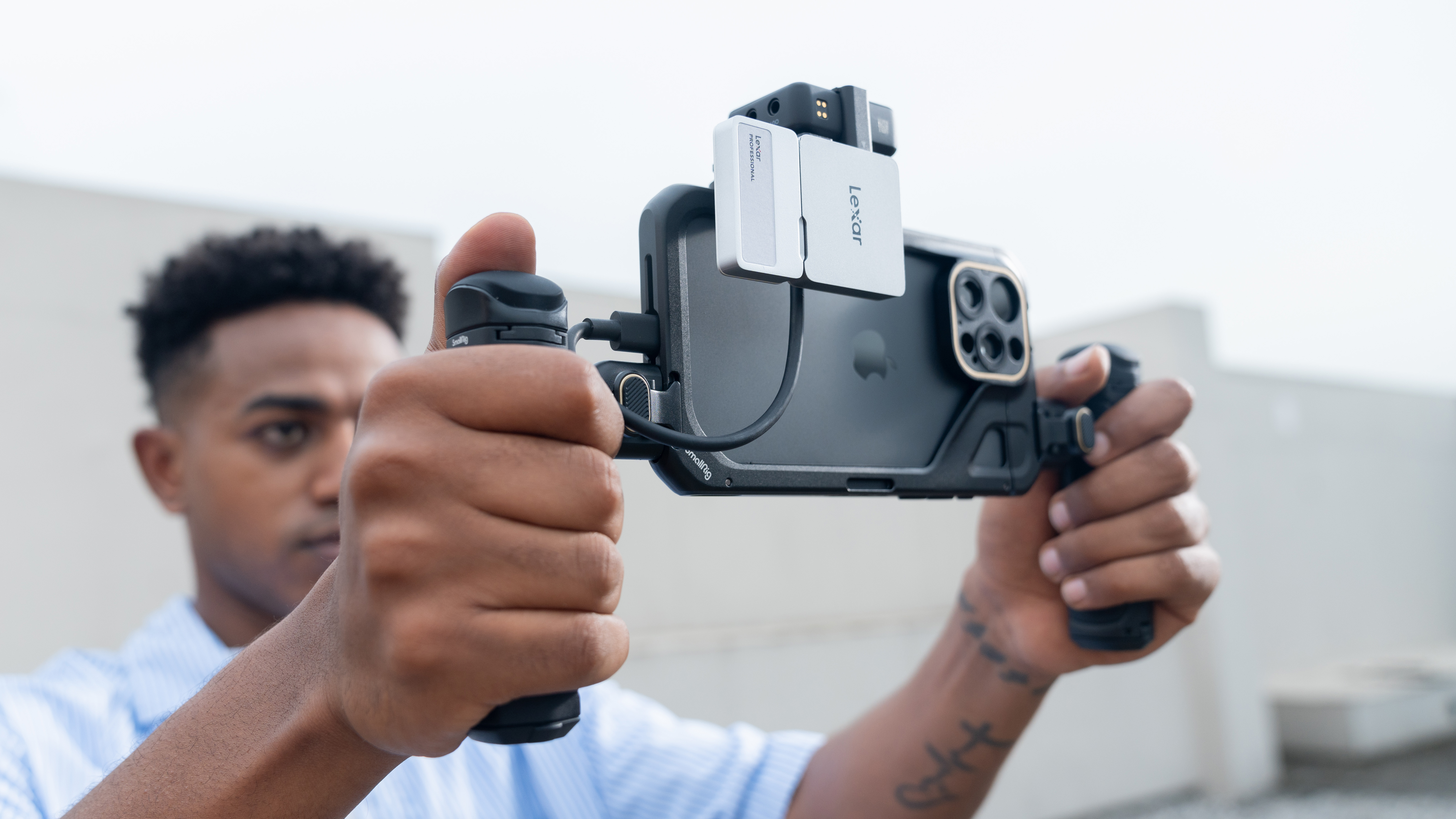 Lexar Professional Go Portable SSD with Hub