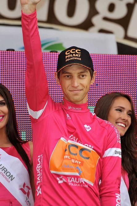 Mountains leader Maciej Paterski (CCC Polsat Polkowice)