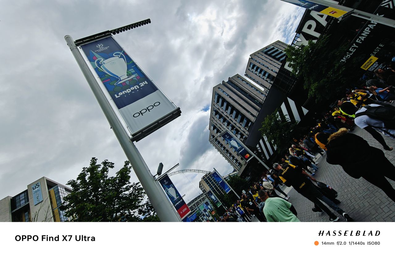 Oppo Find X7 Ultra sample photos &ndash; at UEFA Champions League 2024 final