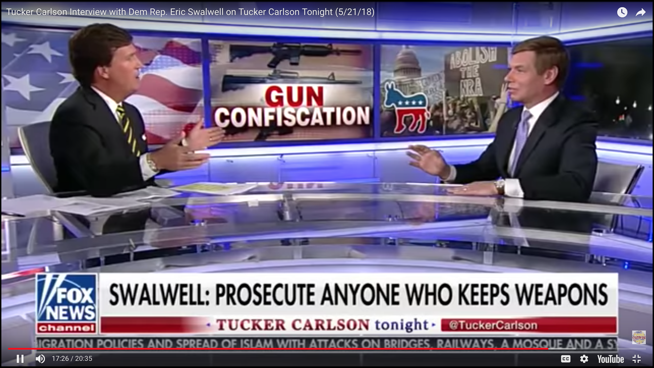 Tucker Carlson on Fox News.