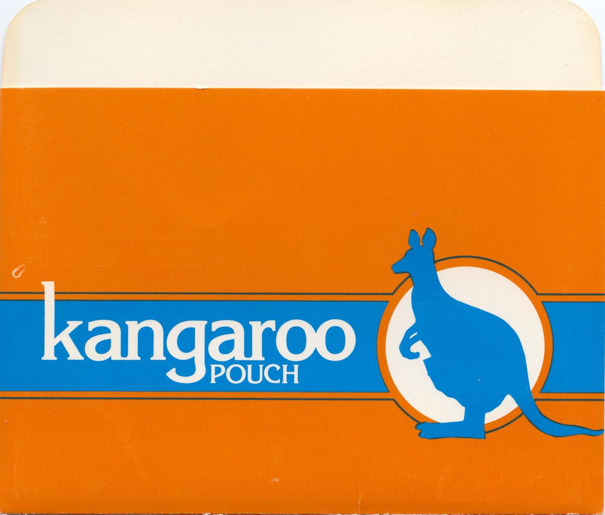 Get it? The sleeve is a pouch! Someone was very clever.