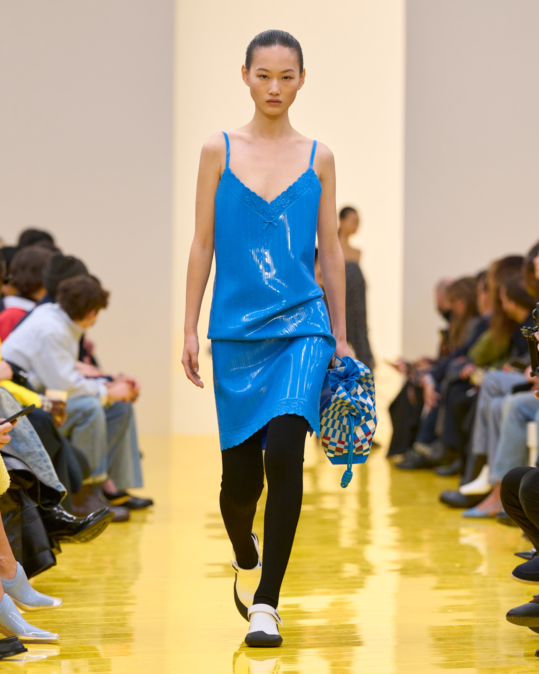 Photos from Loewe Fall Winter 2026 Paris Fashion Week runway show.