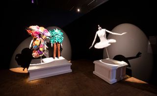 Couture collection exhibition view