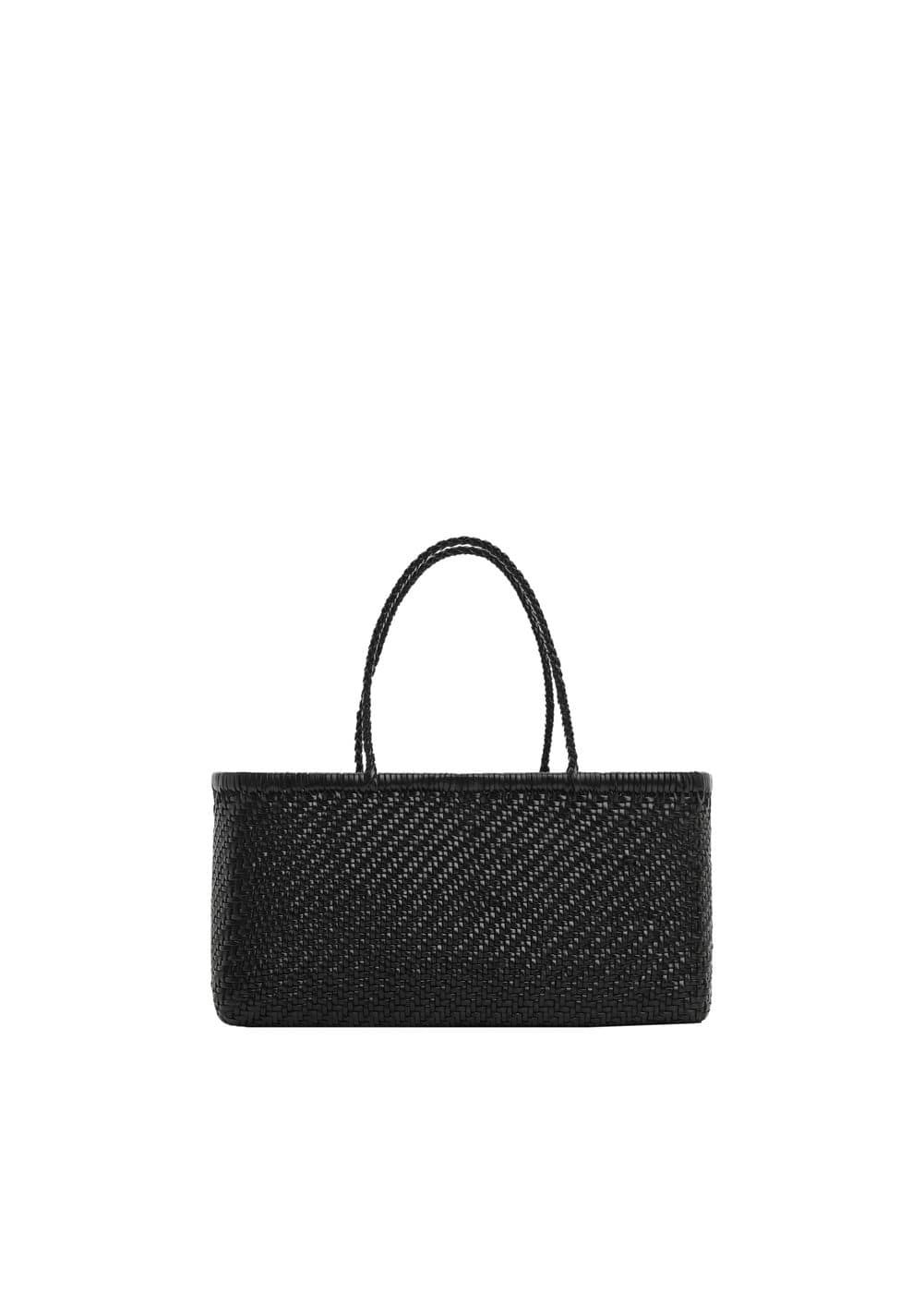 Braided Leather Bag - Women