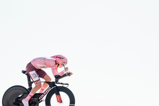 Picture by Zac Williams/SWpix.com - 10/05/2024 - Cycling - 2024 Giro d'Italia, Stage 7 ITT - Foligno - Perugia - Italy - Tadej Pogacar, UAE Team Emirates.