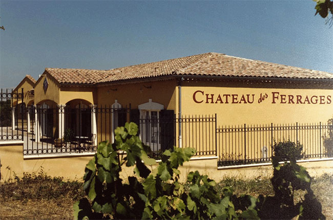 Ch&acirc;teau des Ferrages in Provence