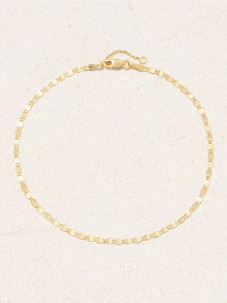 Mirror 14-Karat Gold Anklet