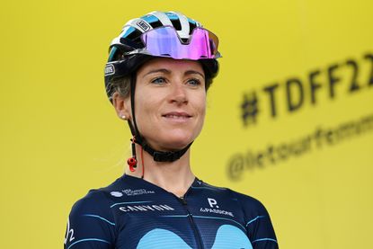 Annemiek van Vleuten at Stage 3 of the Tour de France Femmes 2022